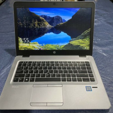 HP Elitebook 840 G4 Win 10 Pro Intel Core i57th Gen SSD Silver Laptop 14" Screen