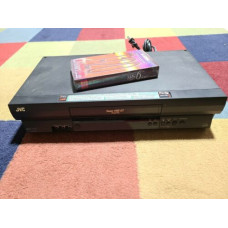 JVC Super VHS ET VCR Recorder S-VHS Player HR-S2901U w/ Blank Tape TESTED