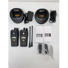 Motorola PR400 UHF 438-470 MHz 64CH 4W Two Way Radio AAH65RDH9AA4AN. Box 402