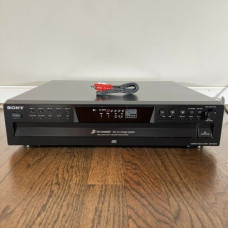2001 Sony CDP-CE275 5-Disc Carousel Compact Disc CD Player Changer TESTED VGC