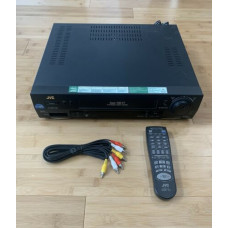 JVC HR-S4500U Super VHS Player VCR With Remote S-VHS Stereo SVHS S-Video Hi-Fi
