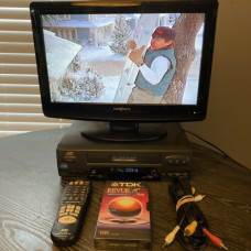 JVC HR-VP650U VCR Video Cassette Recorder VHS Remote, Cables, Tape FREE SHIPPING
