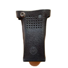 Motorola PMLN5657A Leather Radio Holder Holster (BELT LOOP SWIVEL INCL)