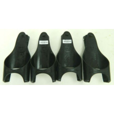 Set of 4 Preowned Motorola Two-Way Radio XTN Holsters with Belt Clips