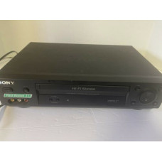 Sony SLV-N500 VCR VHS Player Recorder Hi-Fi Stereo 4 Head, No Remote - Works