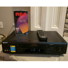 Sony VCR VHS Player Recorder 4 Head HiFi with Remote TESTED SLV-778HF