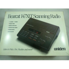 Uniden Bearcat BC147XLT 16 Channel 10 Band Scanner Radio w/ Antenna Weather 1990