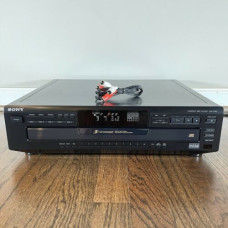 Vintage 1995 Sony CDP-C661 5-Disc CD Changer Player Carousel TESTED VGC