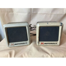 Vintage Metal TSN6000A-1 Motorola Two Way Radio External Speakers CB Police Ham