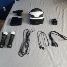 Sony PlayStation VR PS4 Virtual Reality Headset w/ Motion Controllers & Camera