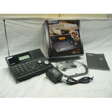 Uniden Bearcat BC3400CRS Scanner Weather AMFM Alarm Clock w/ Power Supply & Box